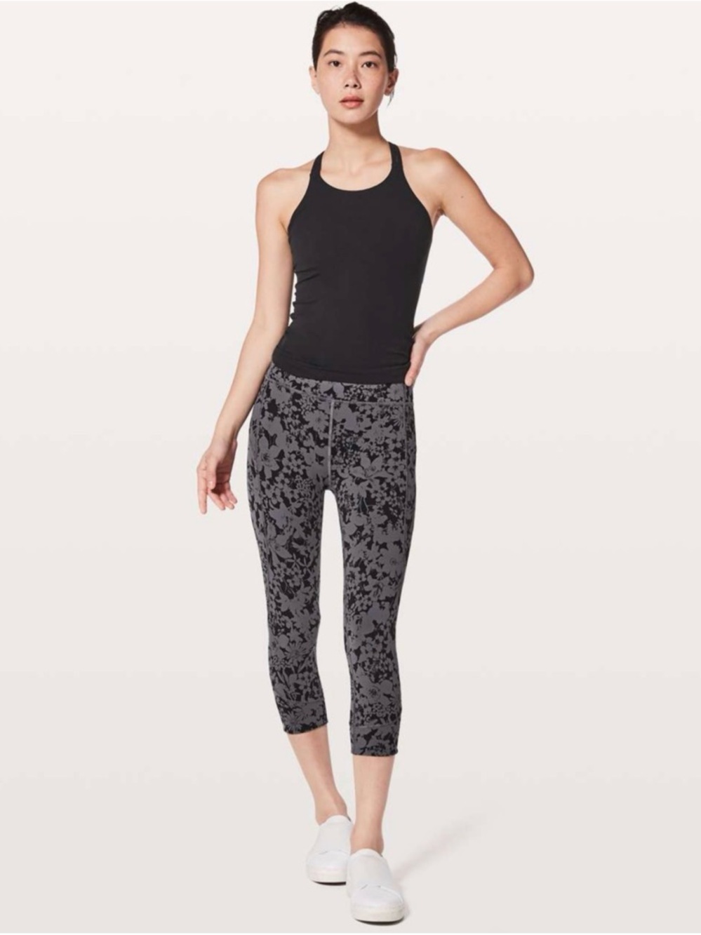 LULULEMON In Movement Crop *Everlux 19"
Efflorescent Nebula Black | W6AO4S